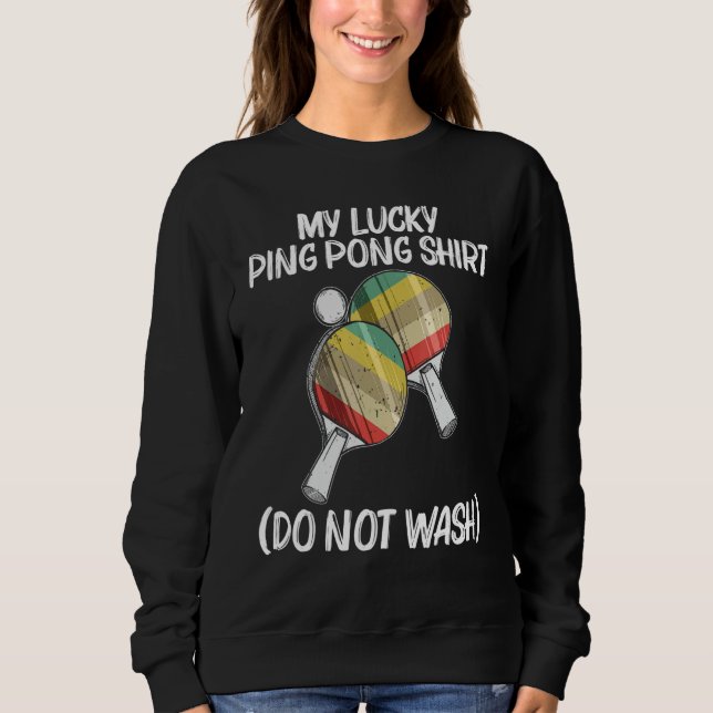 Camiseta Table Tennis For Men Women Ping Pong Ball Team Spo (Frente)