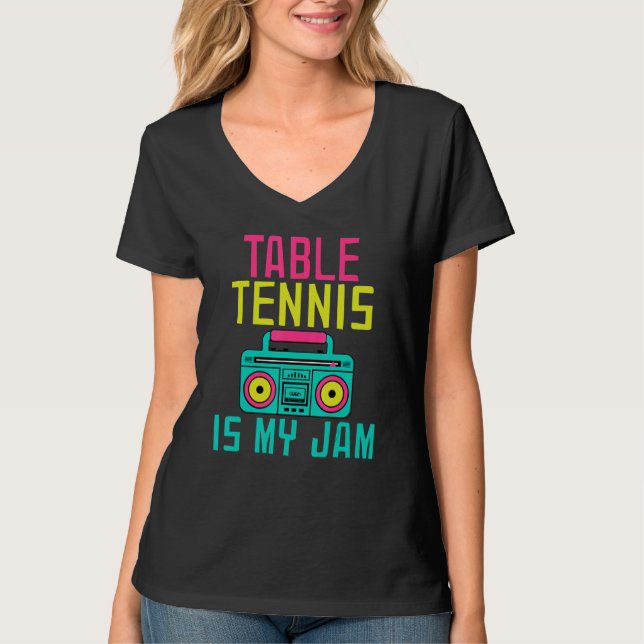 Camiseta Table Tennis is my Jam Table Tennis (Frente)