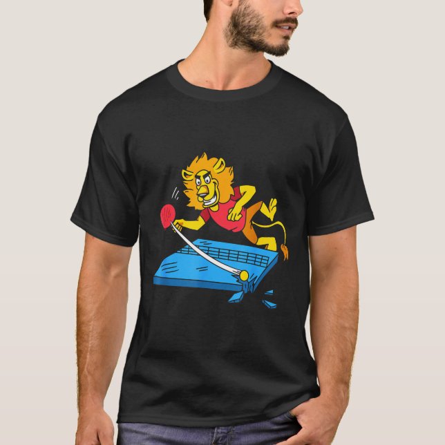 Camiseta Table Tennis Lion Ng Ng Lion Outfit Table Tennis  (Frente)