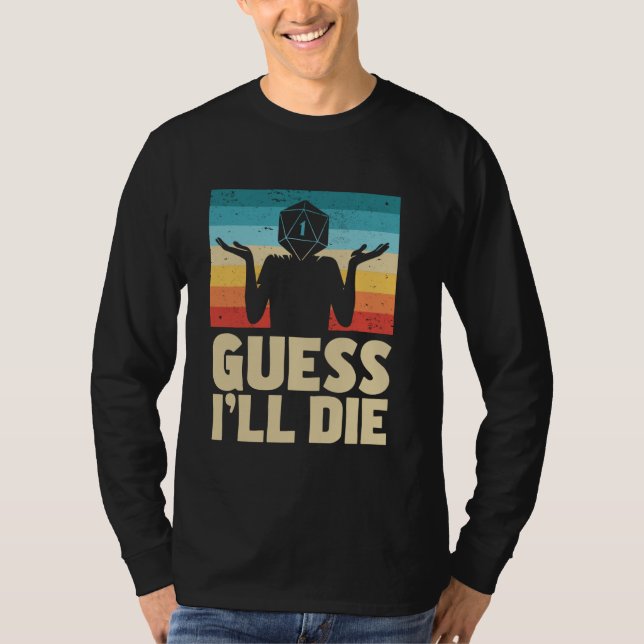 Camiseta Tabletop De Jogos De Jogador Rpg (Frente)
