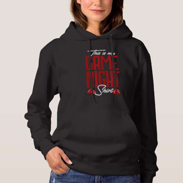 Camiseta Tabletop do Conselho de Jogo da Noite do Jogo (Frente)