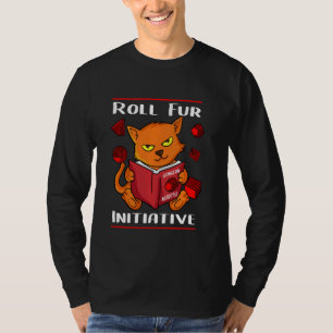 Camiseta Tabletop Gaming Ttrpg Rpg Roll Para Pulmões De Ini