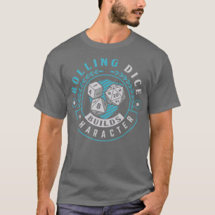 Camiseta Tabletop RPG conselho game Rolling dice