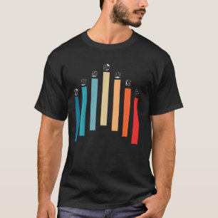 Camiseta Tabletop Rpg Dungeon Dice Retro Vintage D20 Dice