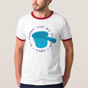 Camiseta Tabo/tão fresco e tão limpo