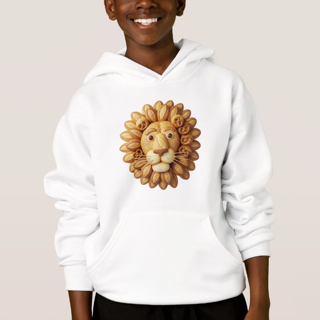 Camiseta Tábula de Charcutaria em Forma de Leão (Pães e Pre (Frente)