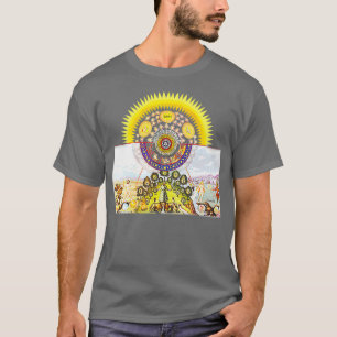 Camiseta TABULA SMARAGDINA HERMETIS O Comprimido De Emerald