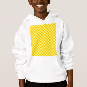 Camiseta Tabuleiro de damas amarelo da combinação por
