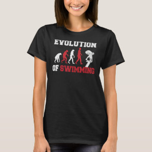 Camiseta Tabuleiro de Evolução para Nadadores
