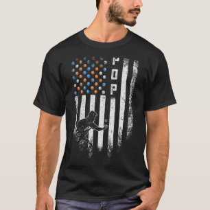 Camiseta Tabuleiro de Pop do Pong - Bandeira Americana do V