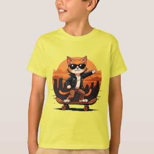 Camiseta Tabuleiro de Rato de Gato legal