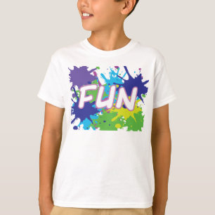 Camiseta Tabuleiro de Tinta Divertido