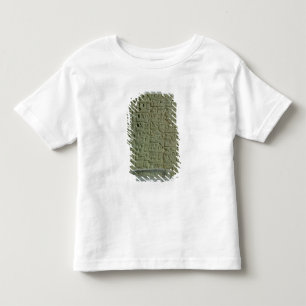 Camiseta Tabuleta com roteiro cuneiform