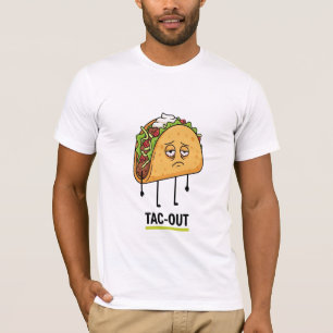 Camiseta Tac-Out Humor – Piada de Taco Exausto Engraçada