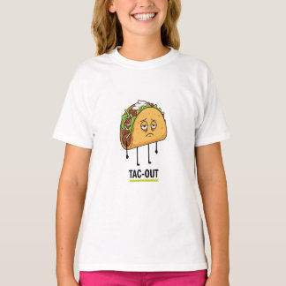 Camiseta Tac-Out Humor – Piada de Taco Exausto Engraçada