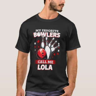 Camiseta Taca Bola de Boliche Divertida Meu Boliche Favorit