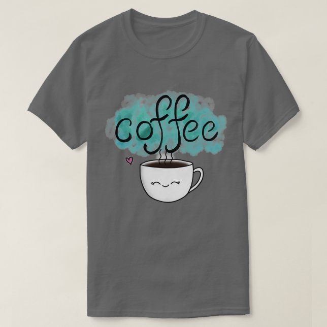 Camiseta Taça de café 2 (Frente do Design)