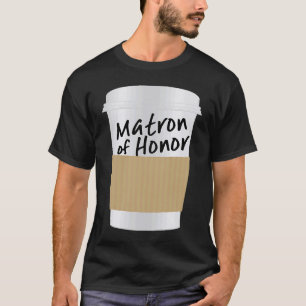 Camiseta Taça De Café De festa de casamento Para A Matriz D