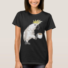 Camiseta Taça de Café de Papagaio