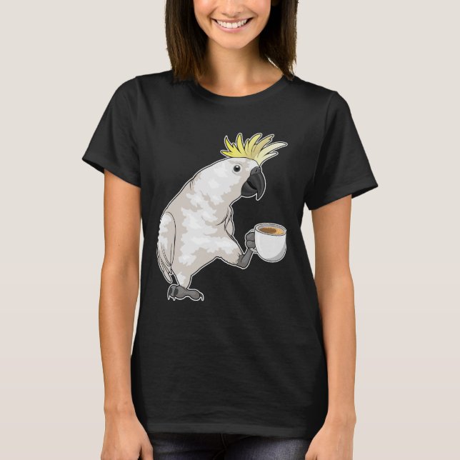Camiseta Taça de Café de Papagaio (Frente)