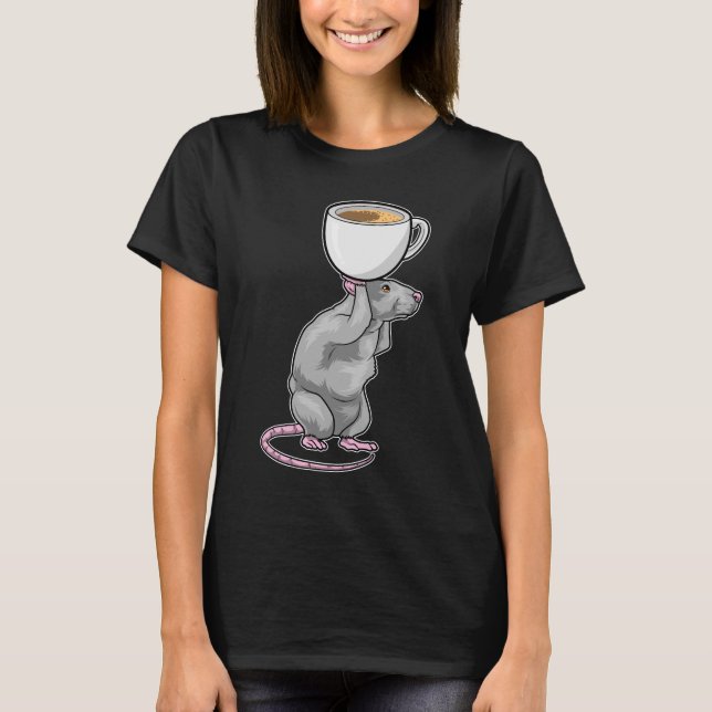 Camiseta Taça de Café do Rato (Frente)