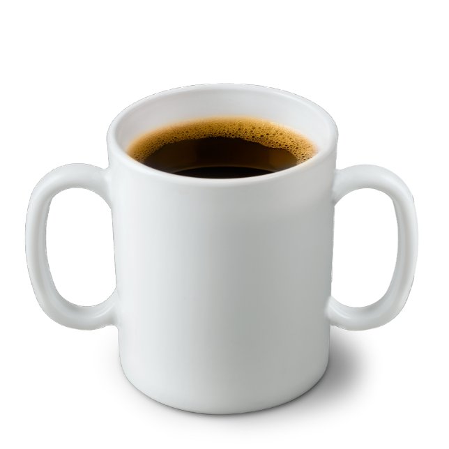 Camiseta Taça de café multitarefa A Taça de 2 mãos (Criador carregado)