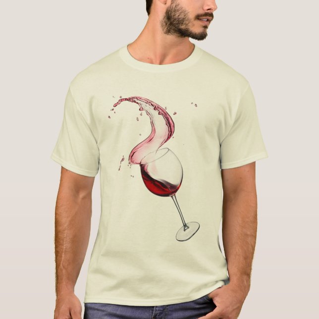 CAMISETA TAÇA DE VINHO (Frente)