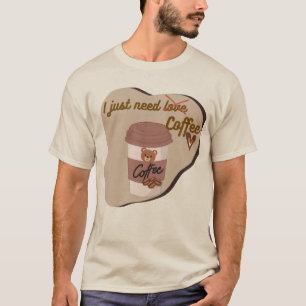 Camiseta Taça do Bear do Café Bonito - Design de Cotação En