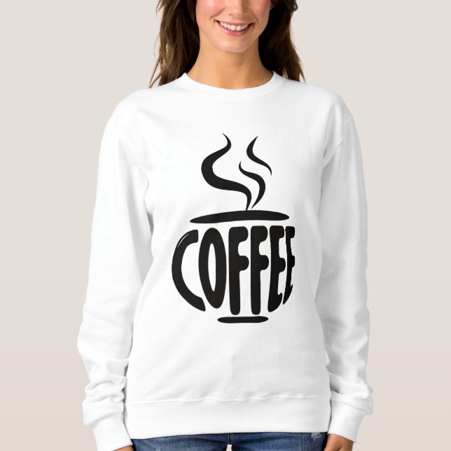 Camiseta Taça Engraçada De Café Para Amantes De Café (Frente)