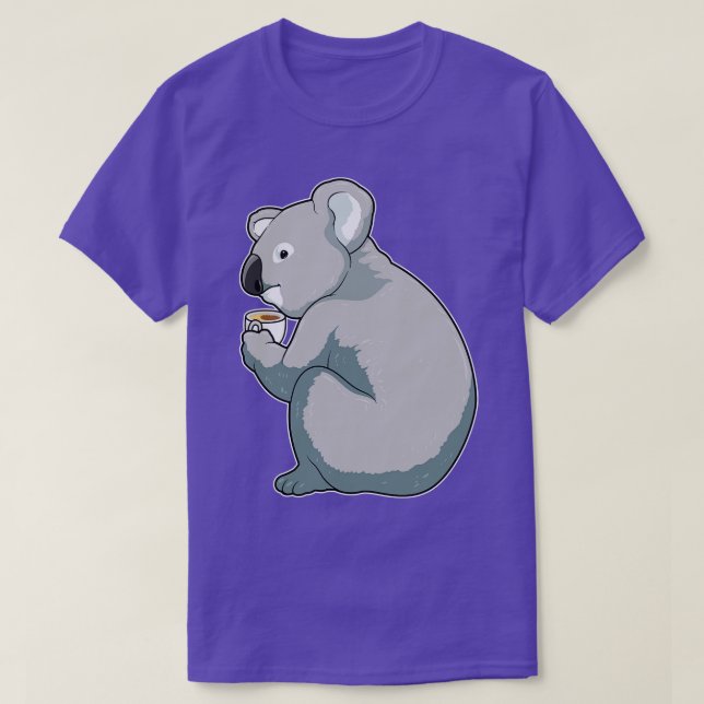 Camiseta Taça Koala Coffee (Frente do Design)