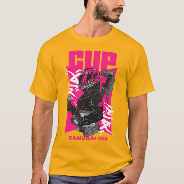 Camiseta Taça Samurai Ink I (Frente)