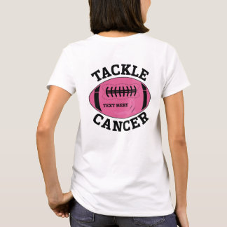 Camiseta Tackle cancer Png, Em Outubro Vestimos Png Rosa, F