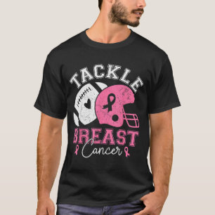Camiseta Tackle Conscientização do Câncer de Mama América F