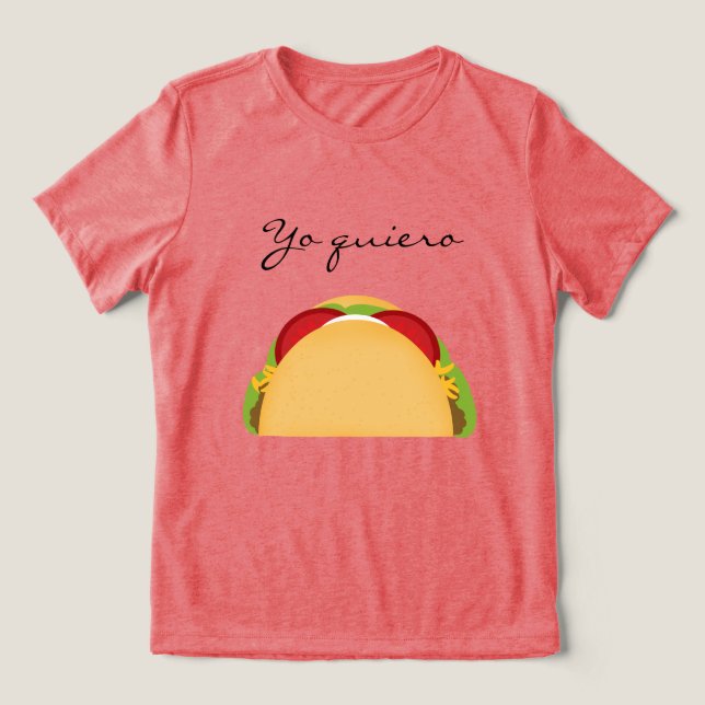 Camiseta Taco (Design frontal)