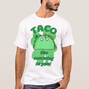 Camiseta Taco, a Manhã Engraçada São Patrick Mashup