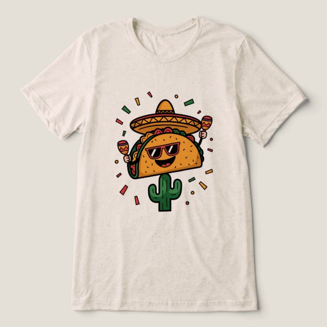 Camiseta Taco "Bout a Party! (Design frontal)