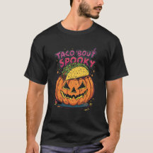 Taco 'Bout Assustador! Abóbora de Pun Halloween En