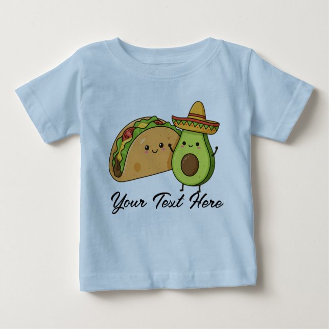 Camiseta Taco Bout Cute (Frente)