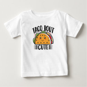 Camiseta Taco Bout Cute Kids Todlers Tacos Lover