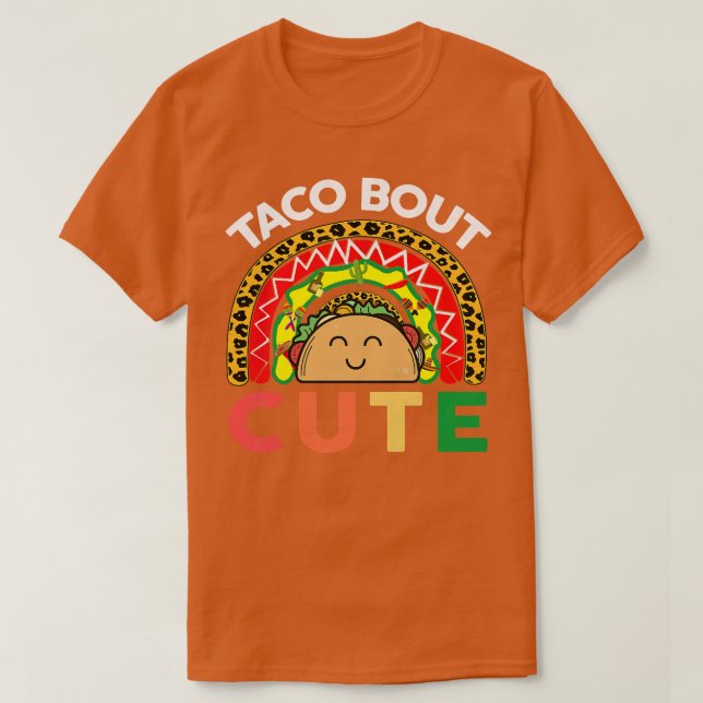 Camiseta Taco Bout Cute Toddler Boy Cinco De Mayo Taco  (Frente do Design)