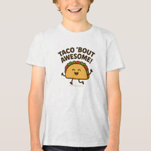 Camiseta Taco 'Bout Desenho de Taco Feliz Incrível