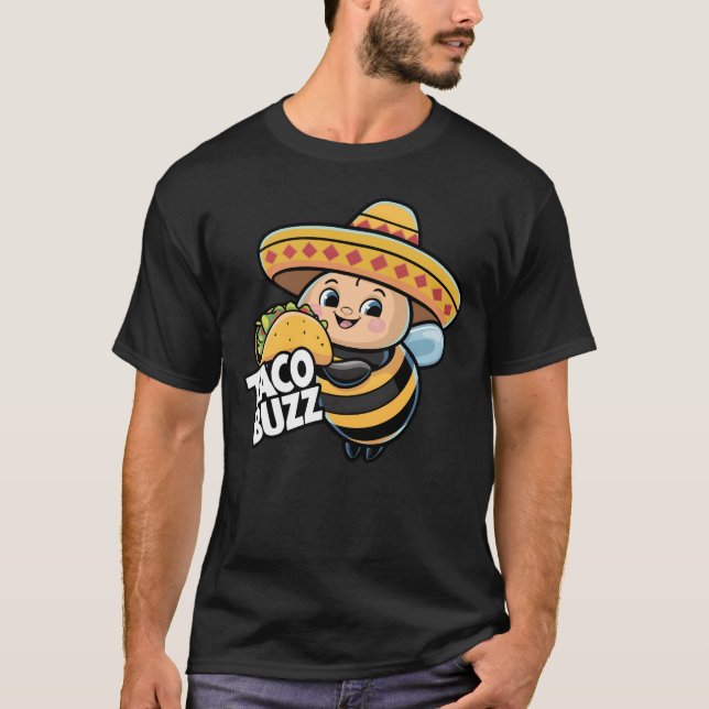 Camiseta Taco Buzz Bumble Bee (Frente)