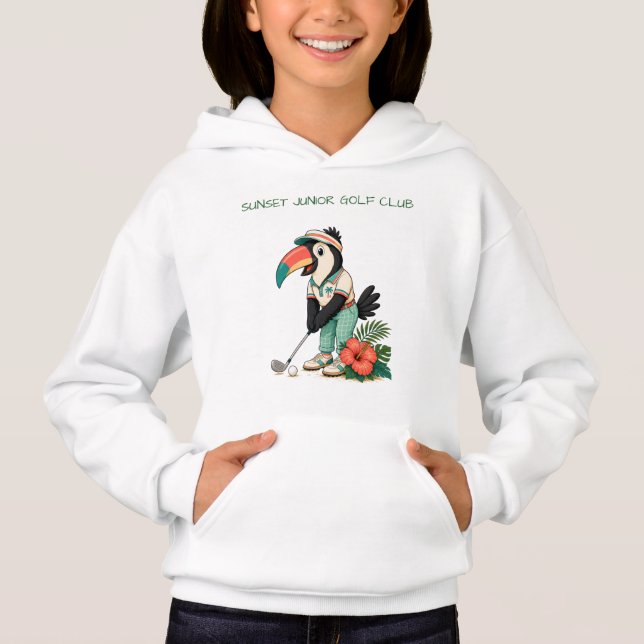 Camiseta Taco Clube de Golfe Júnior Personalizado para Cria (Frente)