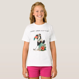 Camiseta Taco Clube de Golfe Júnior Personalizado para Cria