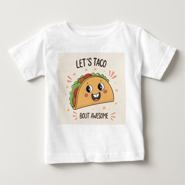 Camiseta Taco Comida Engraçado (Frente)