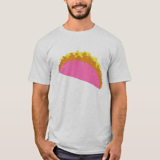 Camiseta Taco cor-de-rosa