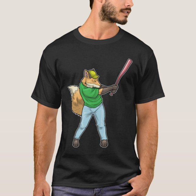 Camiseta Taco de beisebol Fox Beisebol (Frente)