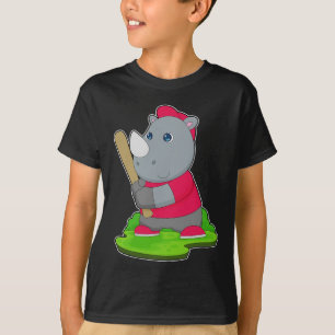 Camiseta Taco de beisebol Rhino Beisebol