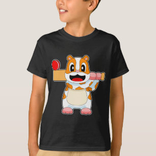 Camiseta Taco de críquete do Hamster