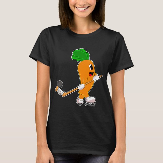 Camiseta Taco de hóquei no gelo (Frente)
